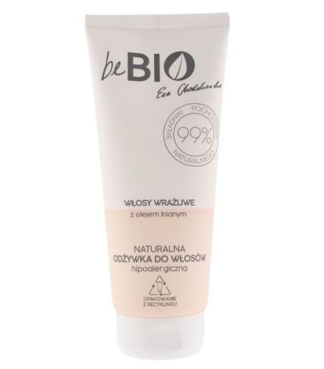 BeBio Naturalna Odżywka do włosów wrażliwych, 200 ml cena, opinie, właściwości