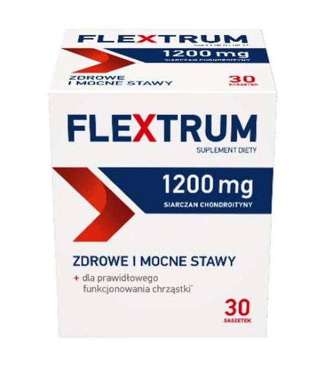 FLEXTRUM 1200 mg, 30 sasz., chondroityna na stawy, cena, opinie, wskazania
