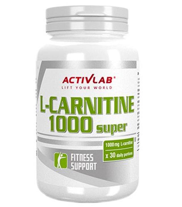 ActivLab L-Carnitine 1000 Super - 30 kaps. - cena, opinie, dawkowanie