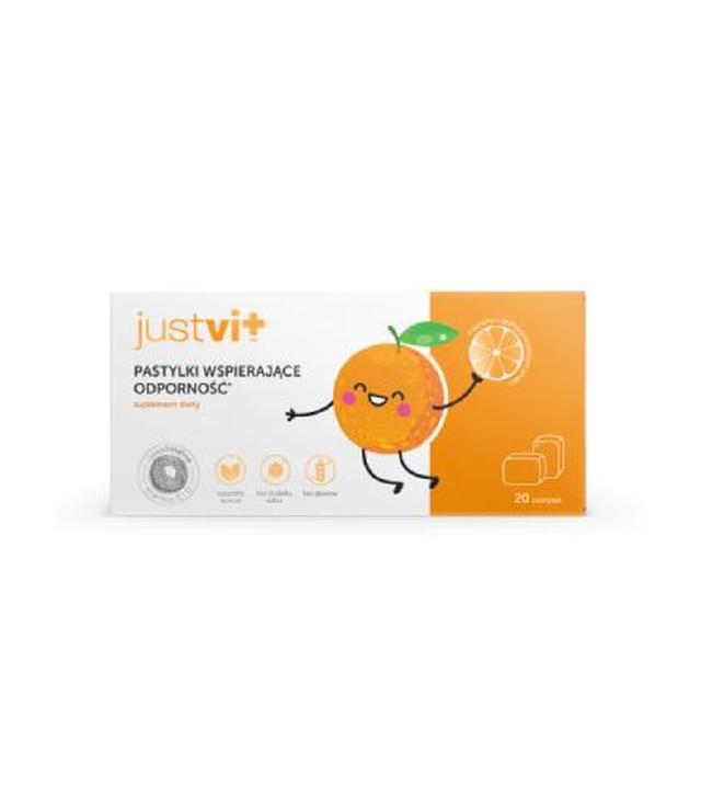 Justvit, Pastylki wspierające odporność, 20 sztuk