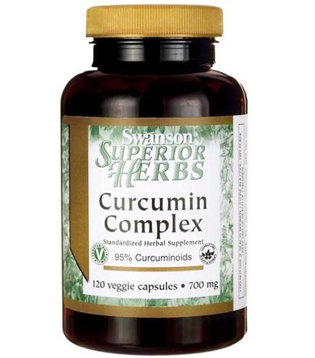 SWANSON Curcumin complex 350 mg - 120 kaps. - antyoksydanty - cena, dawkowanie, opinie