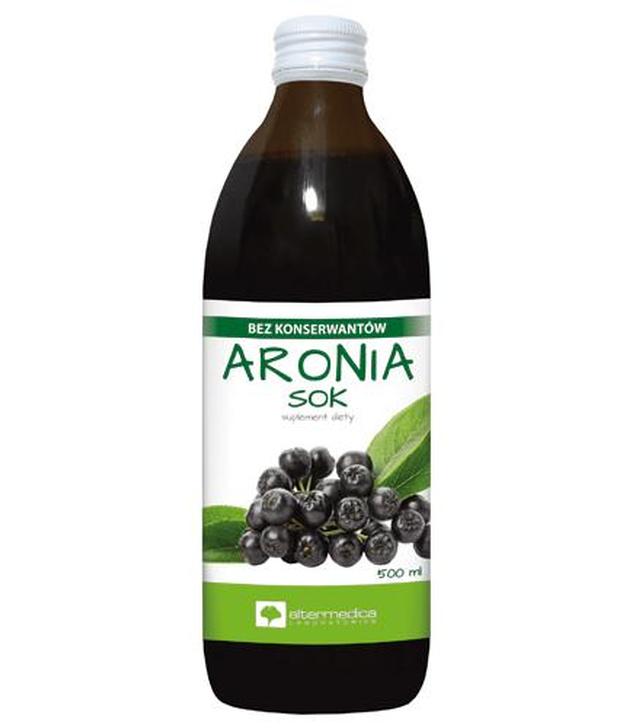 Alter Medica Aronia sok - 500 ml - cena, opinie, właściwości