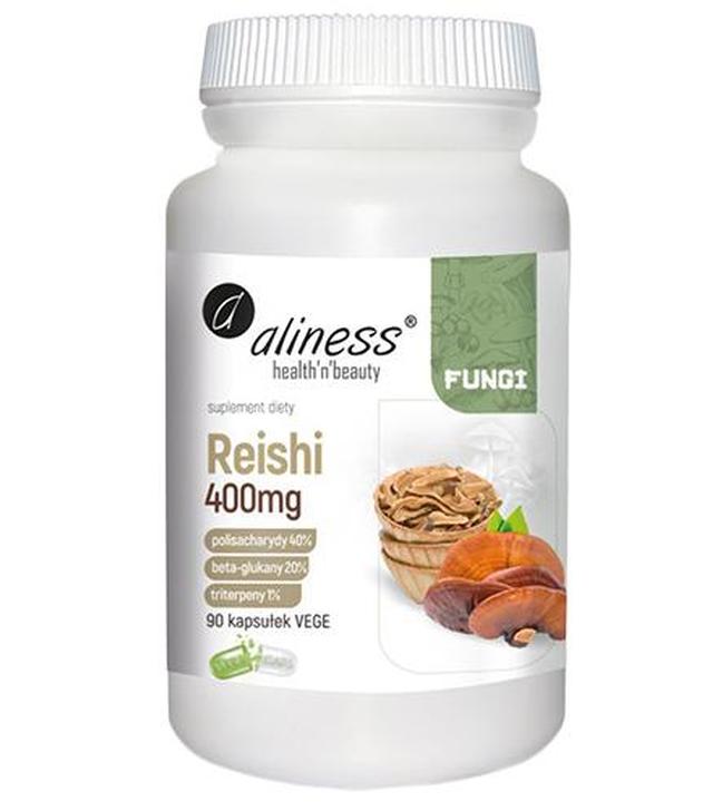 Aliness Reishi 400 mg, 90 kapsułek