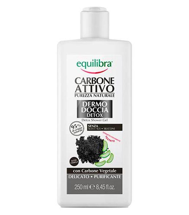 EQUILIBRA CARBONE ATTIVO Oczyszczający żel pod prysznic, 250 ml, cena, opinie, skład
