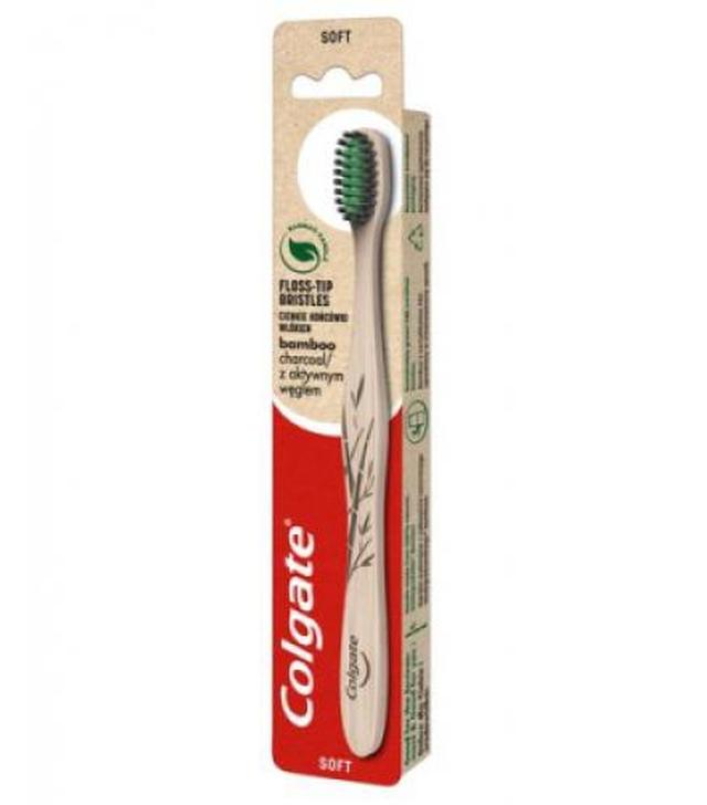 Colgate Bamboo Charcoal Soft Szczoteczka do zębów - 1 szt. - cena, opinie, właściwości