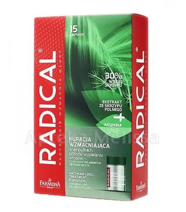 FARMONA RADICAL Kuracja w ampułkach przeciw wypadaniu włosów - 15 x 5 ml