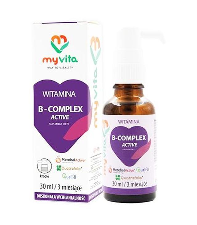 MyVita Witamina B-Complex active, 30 ml