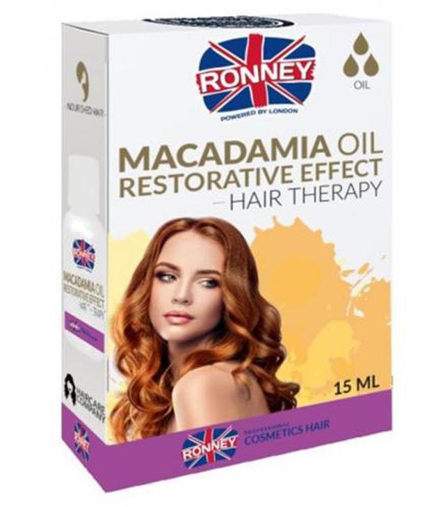 Ronney Olejek do włosów Wzmacniający - 15 ml - cena, opinie, stosowanie