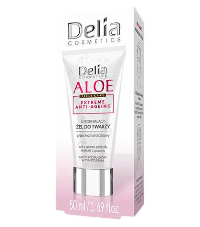 Delia Cosmetics Ujędrniający żel do twarzy przeciwzmarszczkowy - 50 ml - cena, opinie, właściwości