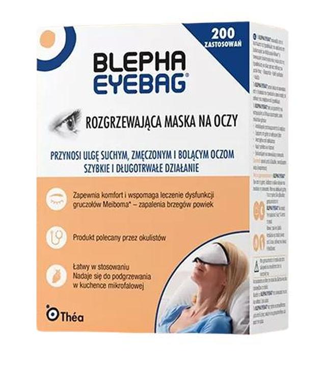 Blepha Eyebag Rozgrzewająca Maska na oczy, 1 szt., cena, opinie, właściwości