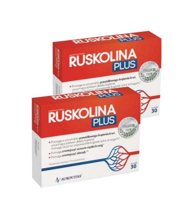 RUSKOLINA PLUS, 2 x 30 kapsułek