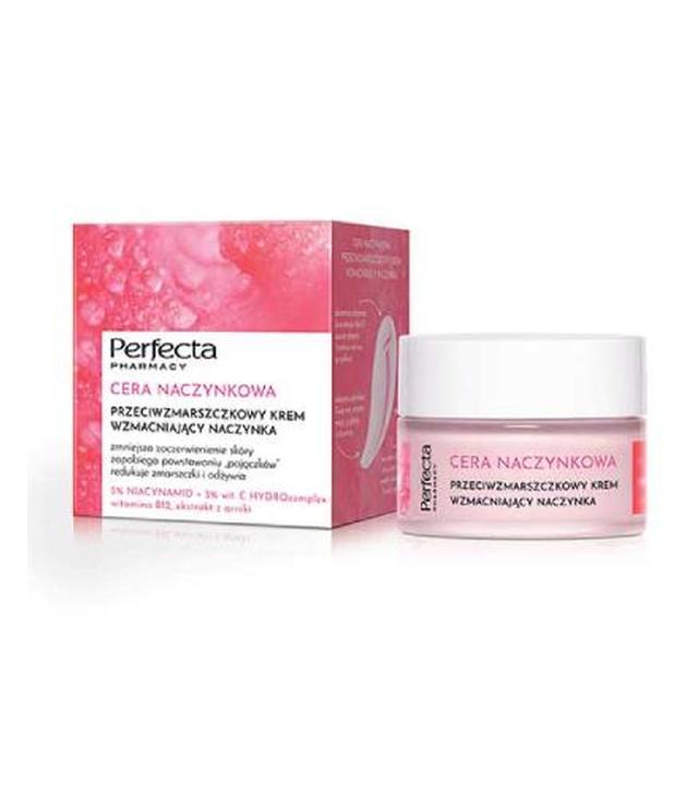 Perfecta Przeciwzmarszczkowy Krem wzmacniający naczynka, 50 ml - 1022284 - uszkodzone opakowanie