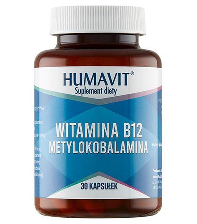 HUMAVIT Witamina B12, 30 kapsułek  - ważny do 2025-09-30