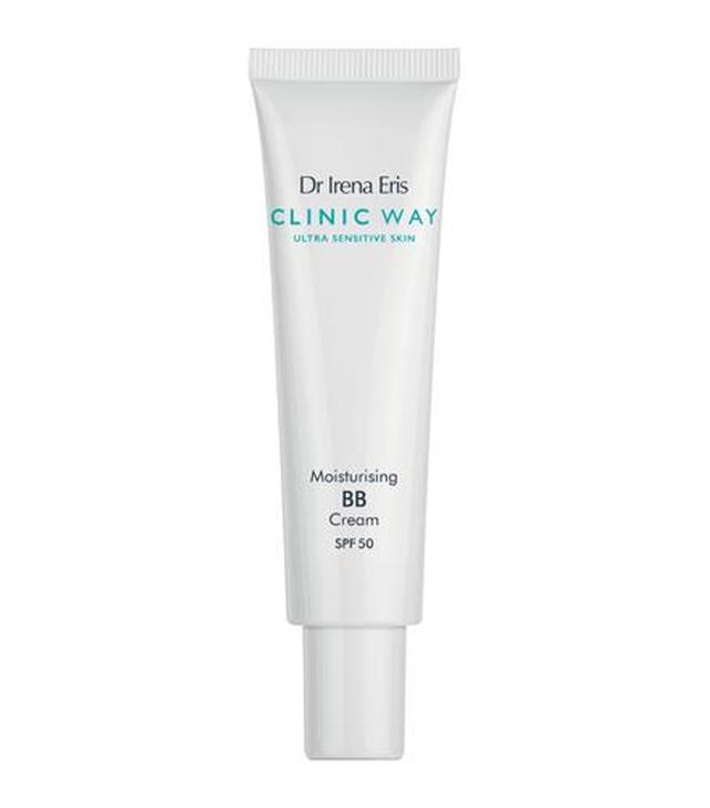 Dr Irena Eris CLINIC WAY Nawilżający krem BB SPF50 medium beige 20, 30 ml - ważny do 2025-08-30