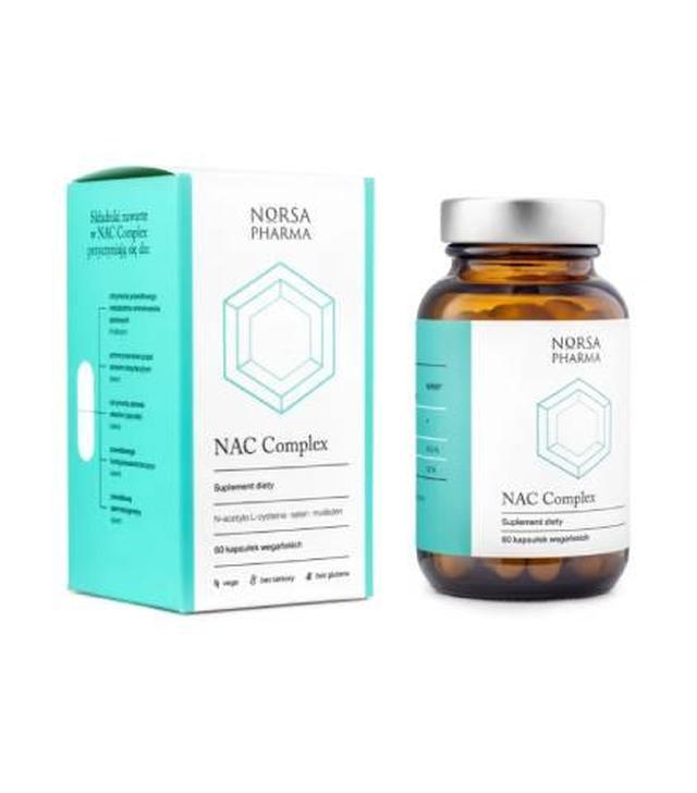 Norsa Pharma NAC Complex, kapsułki, 60 sztuk