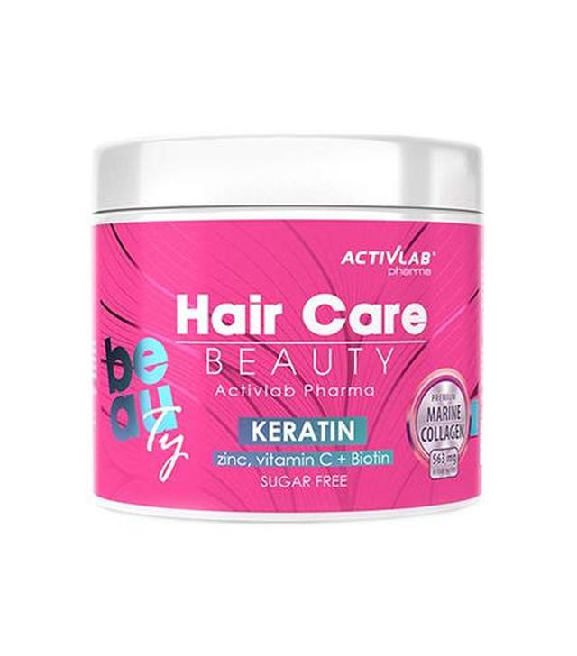 Hair Care Beauty, kolagen, keratyna i biotyna na piękne gęste włosy - cena, opinie, wskazania