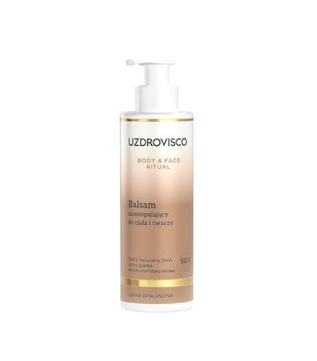 Uzdrovisco Body&Face Ritual Balsam samoopalający do ciała i twarzy, 200 ml
