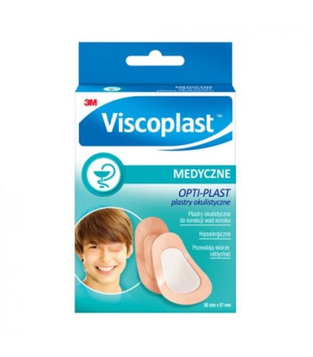 VISCOPLAST Opti-Plast Junior plastry okulistyczne - 10 szt.