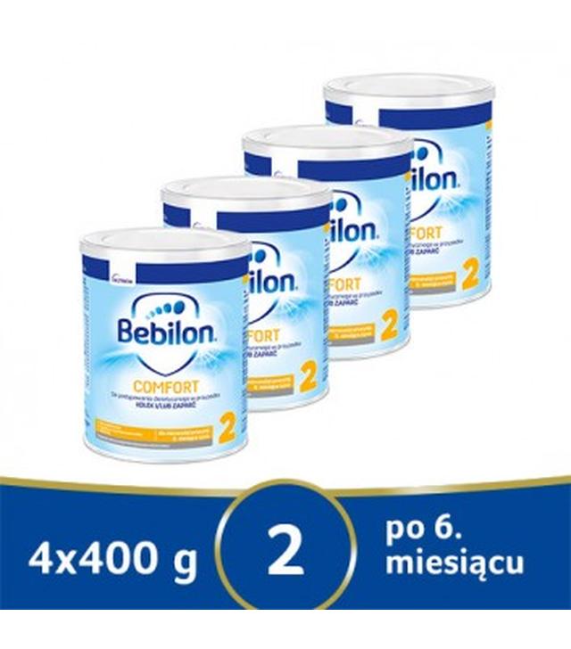 BEBILON 2 COMFORT PROEXPERT Mleko modyfikowane w proszku - 4x400 g