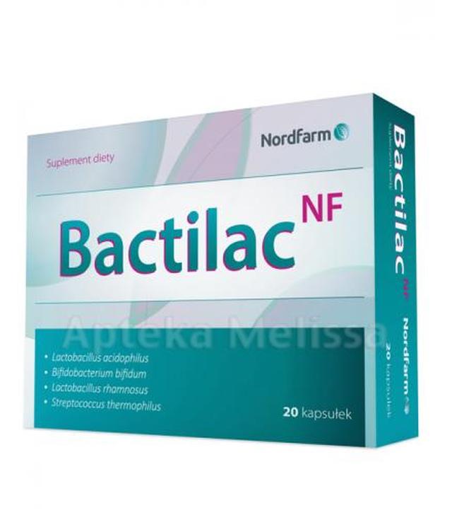 BACTILAC NF, kapsułki, 20 sztuk