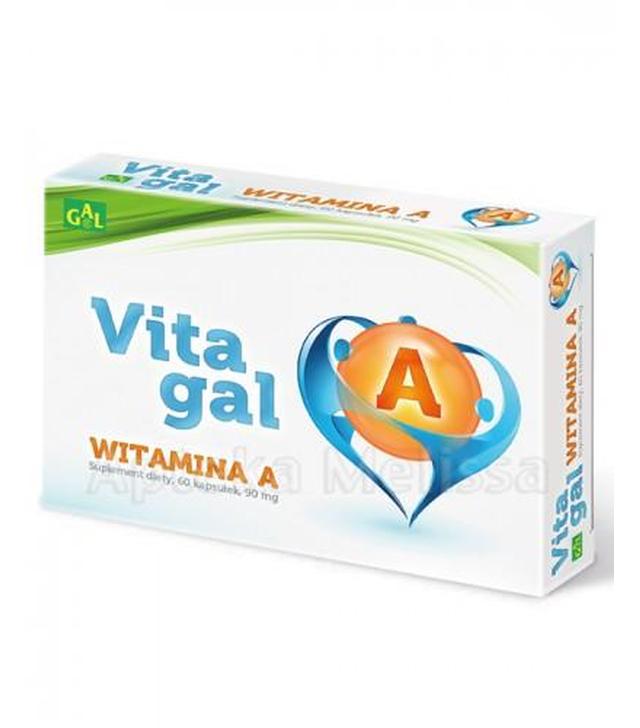 VITAGAL Witamina A 90 mg - 60 kaps.