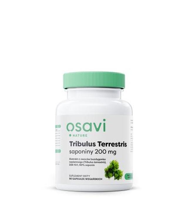 OSAVI Tribulus Terrestris saponiny 200 mg, 90 kapsułek