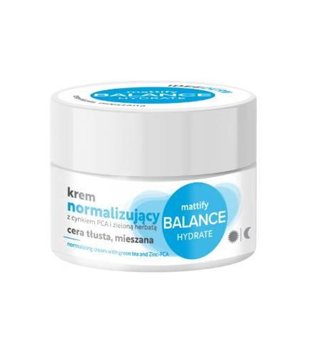 Idee DermNormalizujący Krem z cynkiem PCA i zieloną herbatą, 50 ml