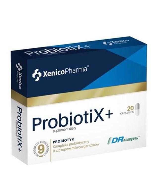 Xenico Probiotix+ - 20 kaps. - cena, opinie, wskazania