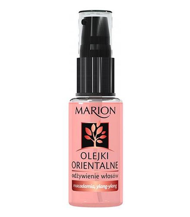 Marion Olejki Orientalne Odżywienie włosów - 30 ml - cena, opinie, skład