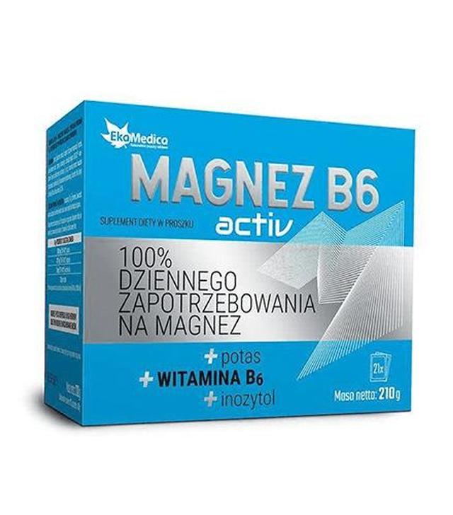 EkaMedica Magnez B6 Active, 21 saszetek