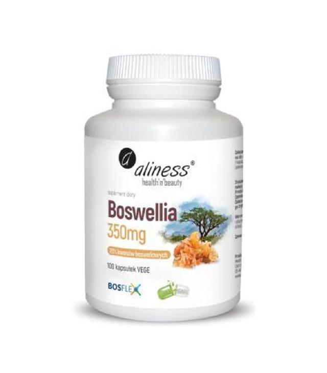 Aliness, Boswellia 350 mg, 100 kapsułek