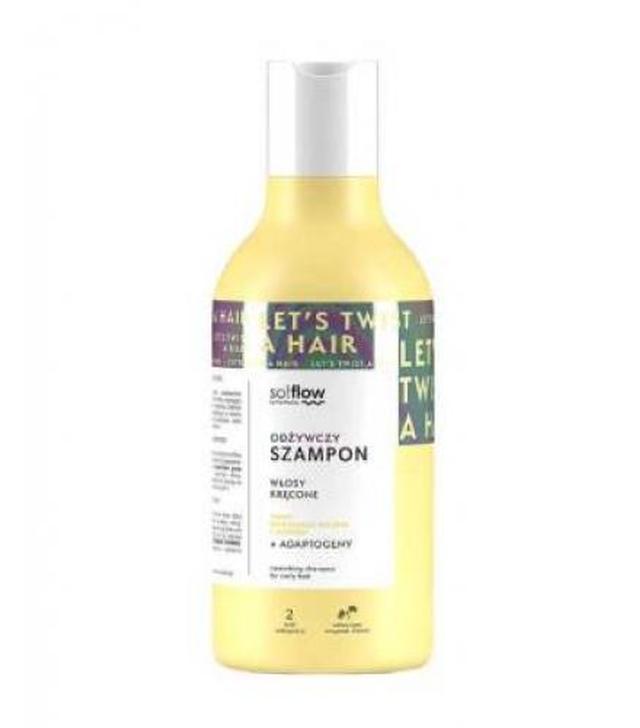 So!Flow, Szampon odżywczy do włosów kręconych, melon i aloes, 400 ml