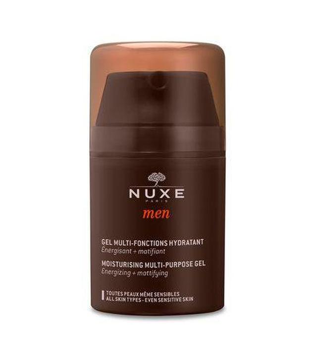 Nuxe Men Wielofunkcyjny żel nawilżający do twarzy, 50 ml, cena, wskazania, opinie