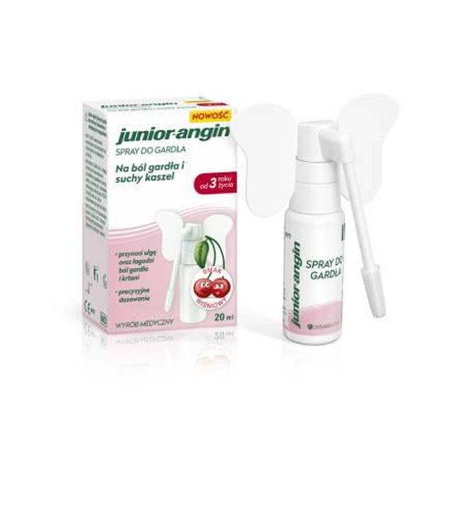 Junior-angin spray do gardła, 20 ml