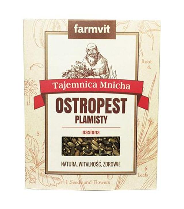 Farmvit Ostropest nasiona, 200 g - ważny do 2025-10-31