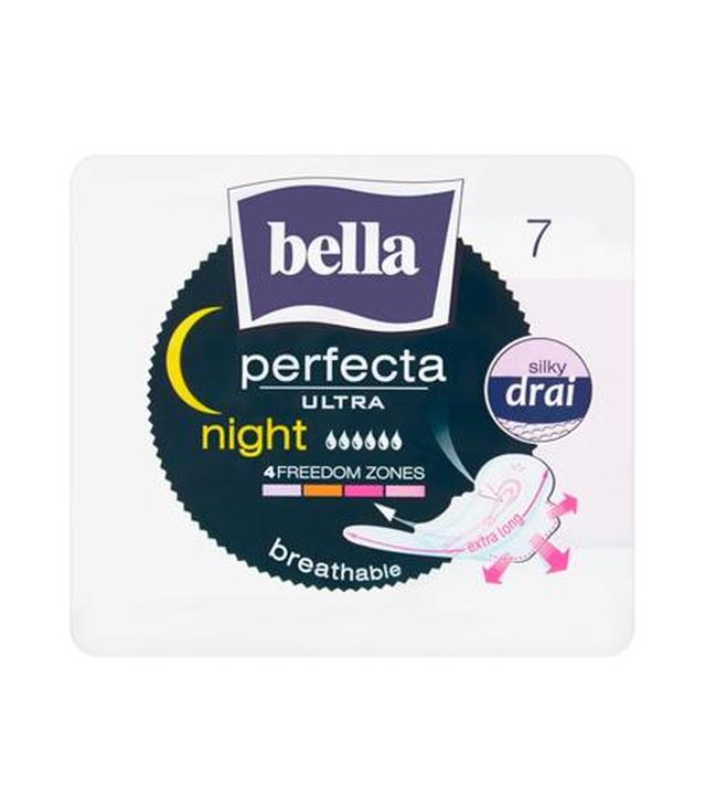Bella Perfecta Ultra Night Podpaski silky drai - 7 szt. - cena, opinie, właściwości