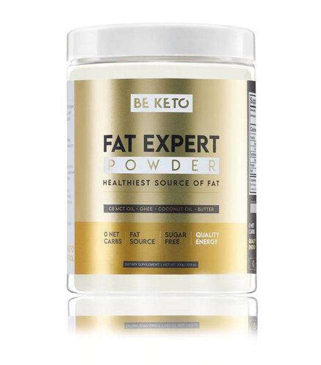 BeKeto Keto Fat Expert, 300 g, cena, wskazania, składniki