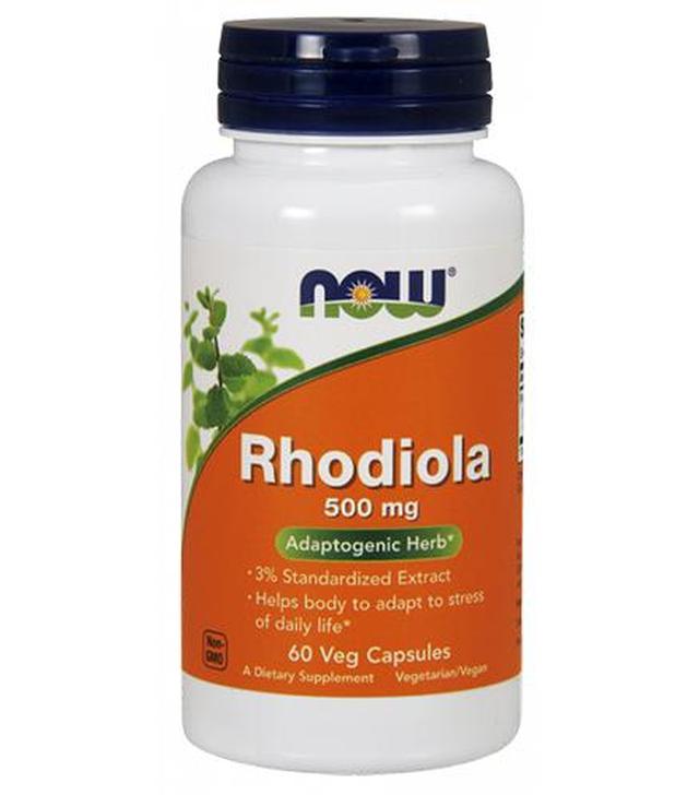 Now Rhodiola 500  mg - 60 kapsułek