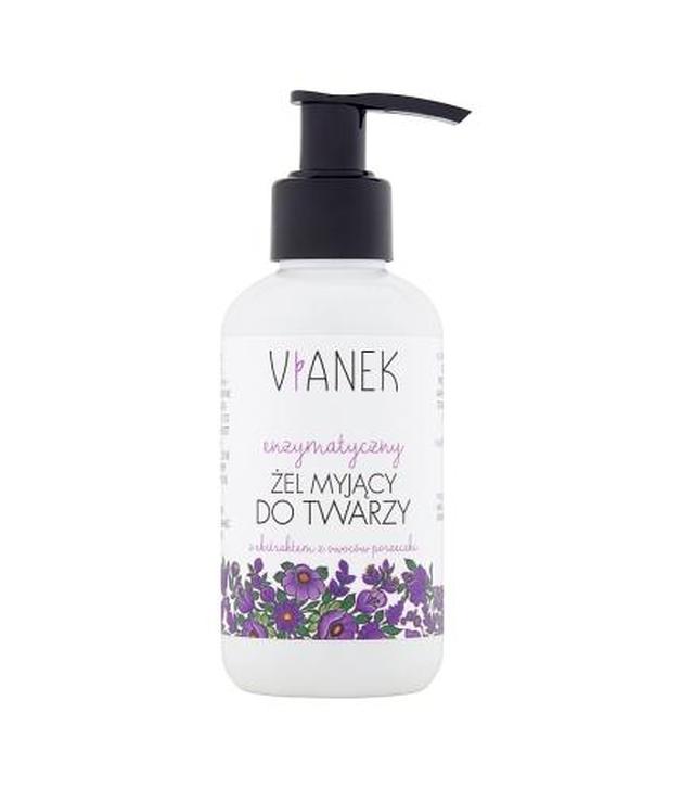 VIANEK Enzymatyczny żel myjący do twarzy - 150 ml - ważny do 2025-06-30