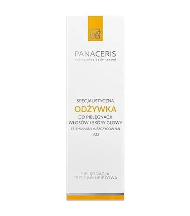 Panaceris Odżywka do pielęgnacji włosów i skóry głowy ze zmianami łuszczycowymi i AZS, 200 ml