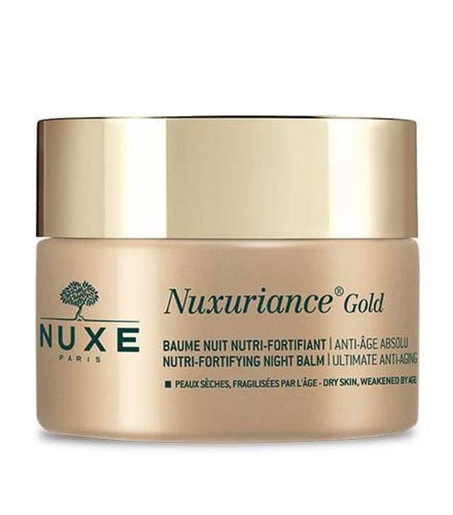 Nuxe Nuxuriance® Gold Odżywczy balsam na noc, 50 ml, cena, opinie, właściwości