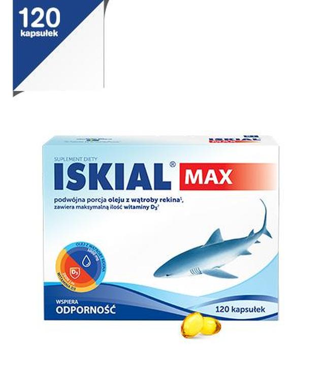 ISKIAL IMMUNO MAX, 120 kapsułek