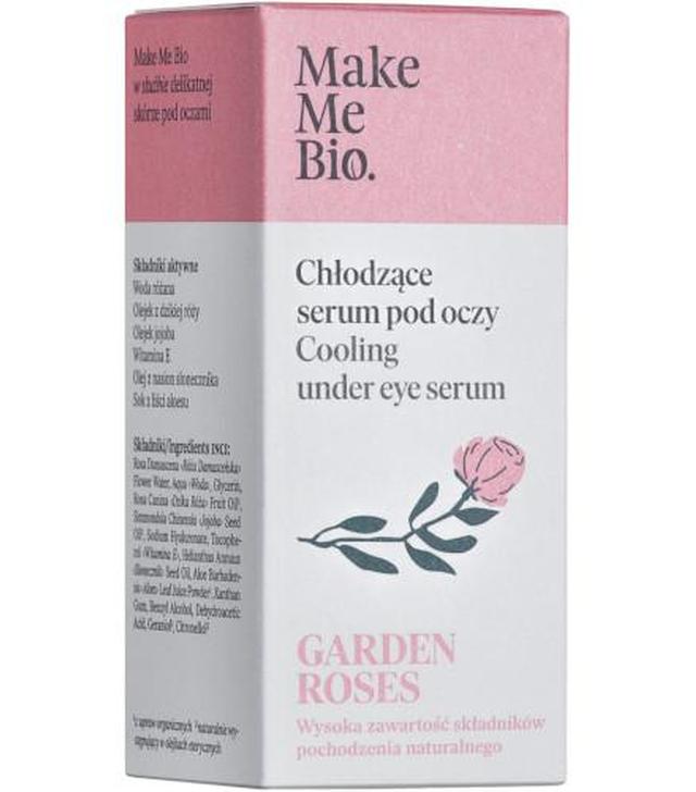 Make Me Bio Garden Roses chłodzące serum pod oczy roller 10 ml