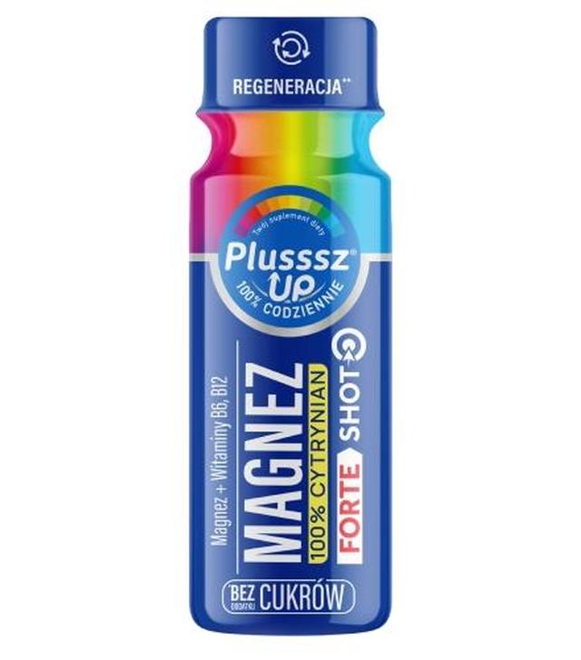 Plusssz Up Magnez 100% Cytrynian Forte Shot, 50 ml