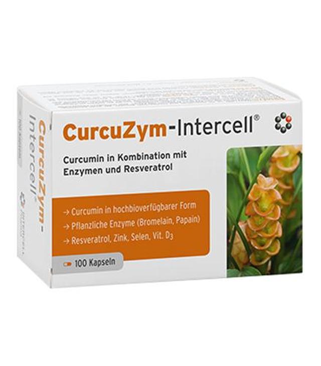 CurcuZym - Intercell - 100 kaps. - cena, opinie, dawkowanie