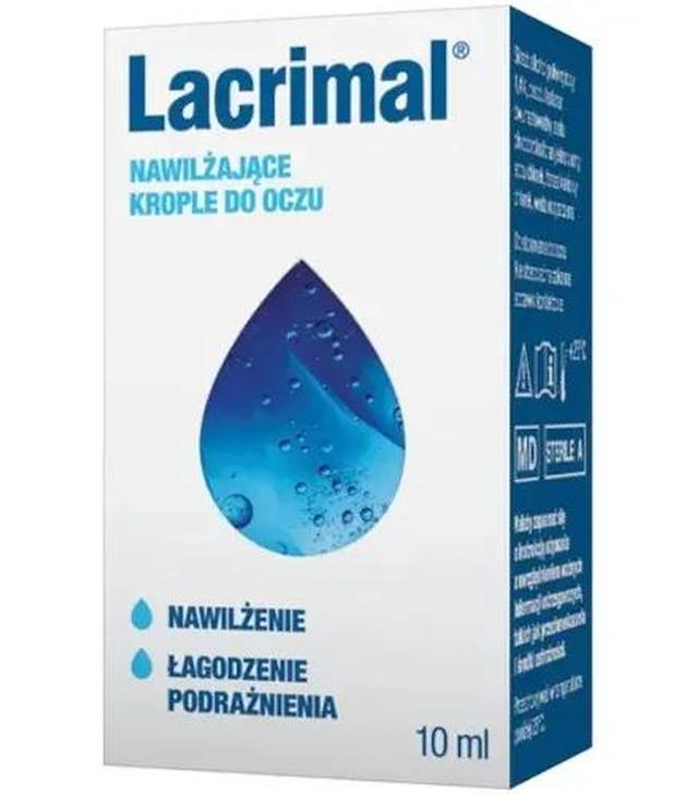 Lacrimal Krople do oczu nawilżające, 10 ml