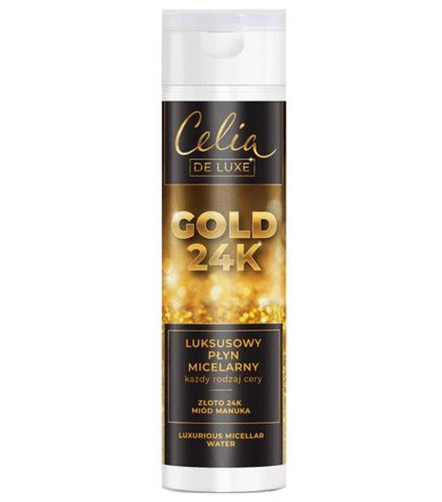 Celia Gold 24K Luksusowy płyn micelarny - 200 ml - cena, opinie, właściwości