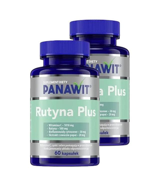 PANAWIT Rutyna Plus, 2x60 kapsułek