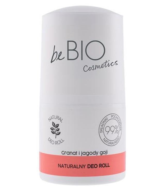 BeBio NATURALNY, Deo roll-on Granat i Jagody Goji, 50 ml