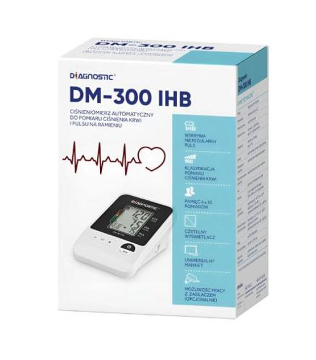 Diagnostic Ciśnieniomierz automatyczny naramienny DM-300 IHB, 1 sztuka